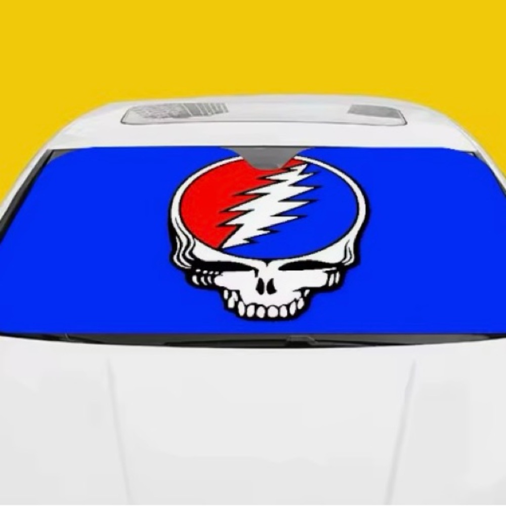 Steal your Face - Grateful Dead Car Sun Visor